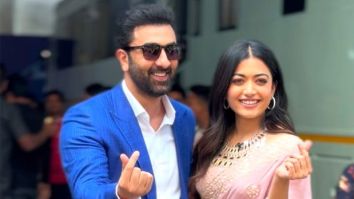 Watch: Rashmika Mandanna adorably teaches Telugu to Ranbir Kapoor as they get spotted for Animal promotions