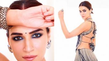 Kriti Sanon looks scintillating in stylish black lehenga at Ekta Kapoor’s Diwali bash