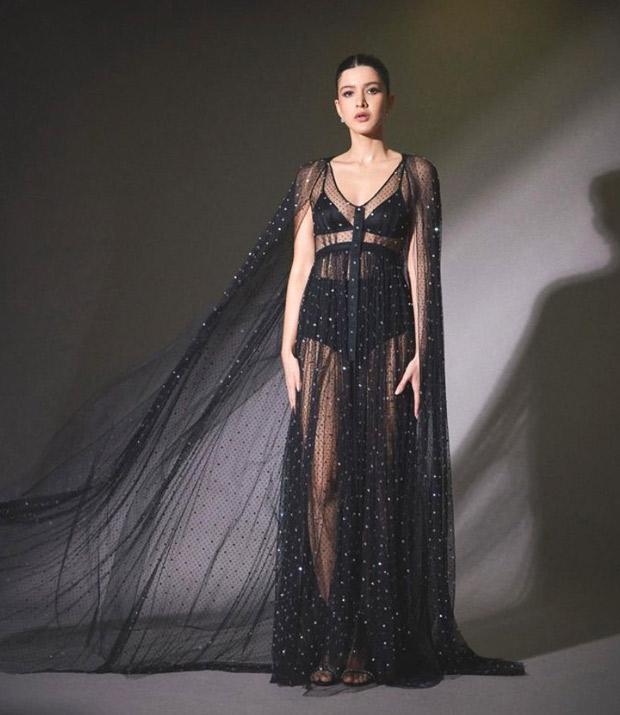 Shanaya Kapoor’s glam game is only getting stronger in a breath taking black sheer gown