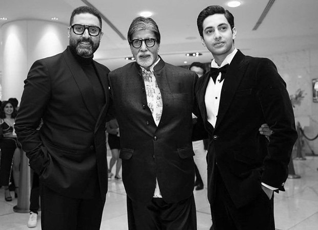 Amitabh Bachchan bestows the title of “Rizz” upon Agastya Nanda and Abhishek; see pic