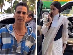 Akshay Kumar shoots for Karan Johar’s next The Untold Story of C Sankaran Nair; Ananya Panday dons professional look for lawyer’s role, watch videos