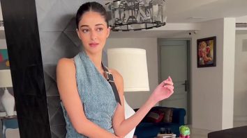 Ananya Panday looks super chic in this BTS video from a shoot