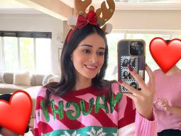 Ananya Panday gives fans a glimpse into her first Christmas celebrations