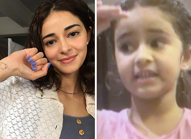 Ananya Panday drops adorable childhood video and calls herself “Enthu cutlet,” watch