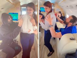 Animal stars Ranbir Kapoor and Bobby Deol sign shirt of flight attendant; sweet gesture wins hearts; video goes viral