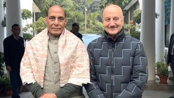 Anupam Kher meets Defence Minister Rajnath Singh in Delhi; calls it “Great learning experience”
