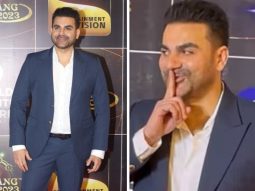Arbaaz Khan reacts to paparazzi asking about his wedding rumours; video of him blushing goes viral