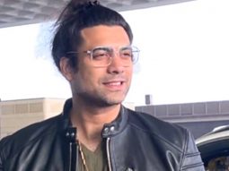 Bad boy look! Jubin Nautiyal sports a leather jacket at the airport