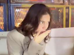 Bhumi Pednekar enjoys some delicious pani puris from her favourite spot in Mumbai