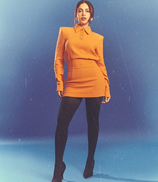 Bhumi Pednekar shines in a yellow mini dress, channelling Velma Dinkley vibes with a playful nod to Scooby-Doo