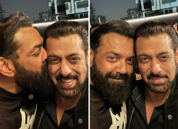 Bobby Deol plants a kiss on Salman Khan on his birthday: “Mamu, I love you” 