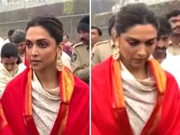 Deepika Padukone embarks on spiritual sojourn at Tirupati temple with family; see pics