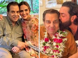 Esha and Bobby Deol extend heartfelt birthday wishes on Father Dharmendra’s 88th birthday; see pics