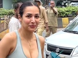Fitness Queen Malaika Arora gets clicked by paps for her daily workout session