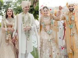 From Malvika Raaj to Parineeti Chopra: Four celebrity brides who said ‘NO’ to red lehengas in 2023