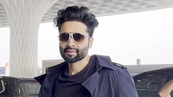 Jackky Bhagnani sports a dapper look at the airport