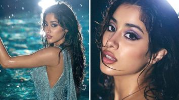 Janhvi Kapoor sets fire to water in her backless silver gown