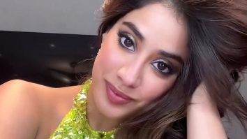 Janhvi Kapoor shimmers in these peacock hues