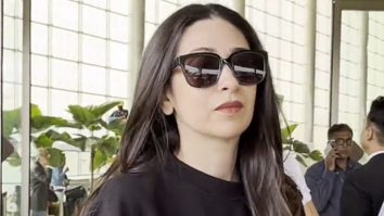 Karisma Kapoor smiles for paps as she gets clicked at the airport