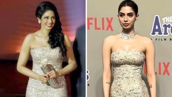 Khushi Kapoor honours her mother’s legacy in a touching moment at The Archies premiere, gracing the red carpet in Sridevi’s Kaufman Franco gown