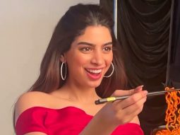 Khushi Kapoor spices up the photoshoot with some delicious noodles