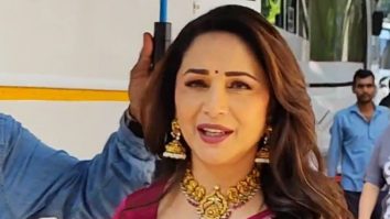 Madhuri Dixit is killing it with her pretty pink saree