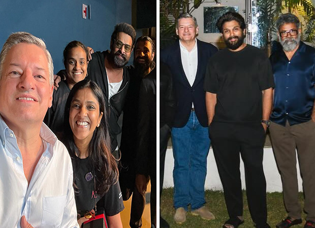 Prabhas, Allu Arjun, Mahesh Babu, S.S. Rajamouli, and others meet Netflix CEO Ted Sarandos; see pics