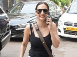 It’s gym time for Malaika Arora as she’s dressed in all black sportswear