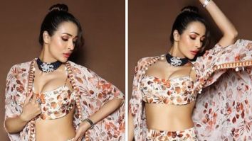 Malaika Arora makes stylish case for florals in stunning co-ord set by Arpita Mehta