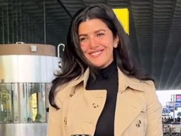 Nimrat Kaur greets paps with a smile as she gets clicked at the airport