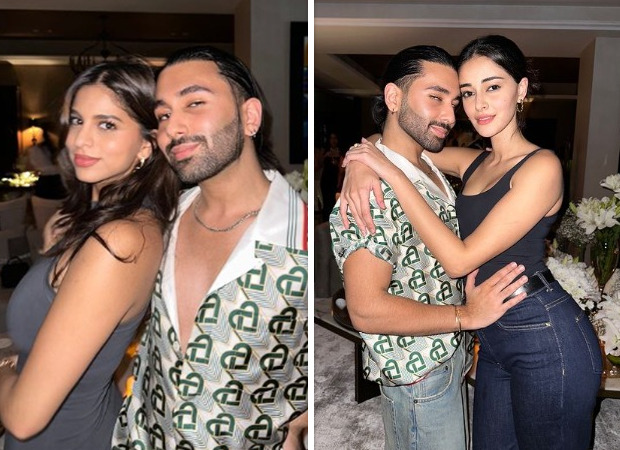 Orhan Awatramani aka Orry shares pics with Suhana Khan, Ananya Panday, and Aditya Roy Kapur : Bollywood News