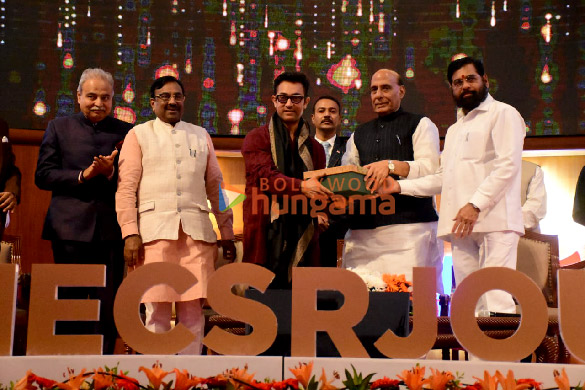 photos aamir khan ira khan and bhumi pednekar snapped at the csr journal excellence awards 2023 1