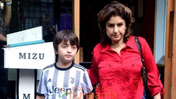 Photos: AbRam Khan snapped in Bandra