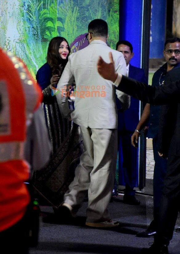 photos abhishek bachchan aishwarya rai bachchan and others snapped at ambani schools annual function 3