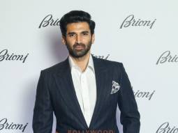 Photos: Aditya Roy Kapur, Dino Morea and Ujjwala Raut snapped at the launch of the Brioni store in Delhi