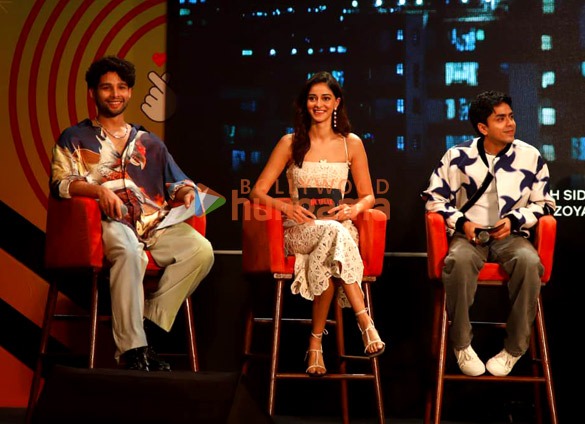 photos ananya panday siddhant chaturvedi and adarsh gourav attend the trailer launch of their film kho gaye hum kahan 1 3