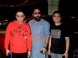 Photos: Bhushan Kumar, Sandeep Reddy Vanga and Shiv Chanana snapped at the airport