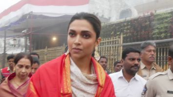 Photos: Deepika Padukone visits Tirupati temple to seek blessings
