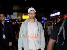 Photos: Hrithik Roshan and Nora Fatehi snapped at the airport