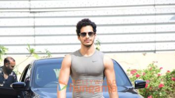 Photos: Ishaan Khatter spotted outside the gym in Bandra