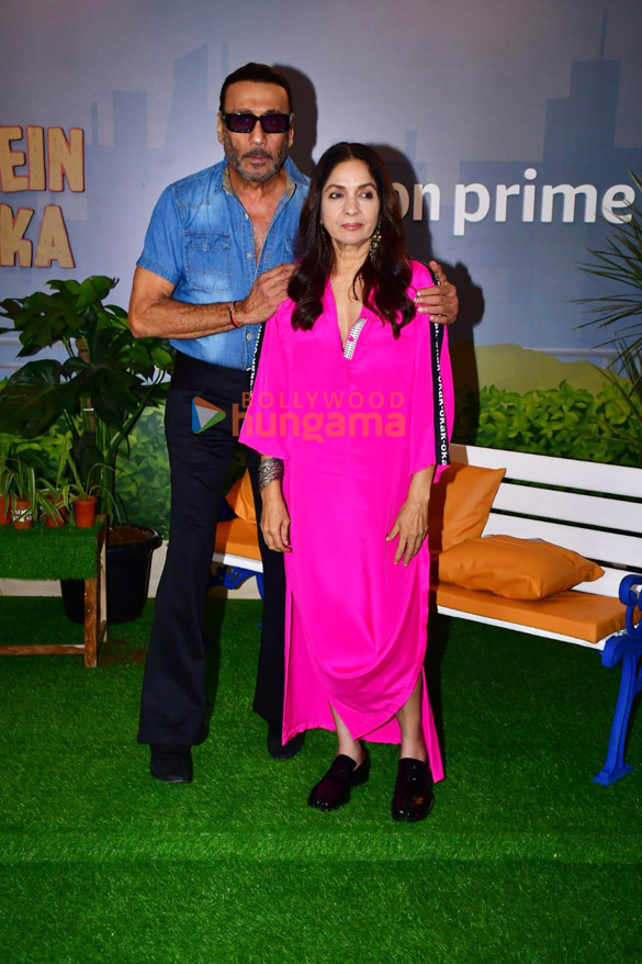 Photos: Jackie Shroff and Neena Gupta snapped during Mast Me Rehne Ka promotions Photos: Jackie Shroff and Neena Gupta snapped during Mast Me Rehne Ka promotions