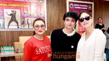 Photos: Kareena Kapoor Khan, Rani Mukerji and Nikhil Dwivedi snapped at Taekwondo Training Academy’s annual competition