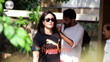 Photos: Kareena Kapoor Khan and Saif Ali Khan snapped outside the gym in Bandra