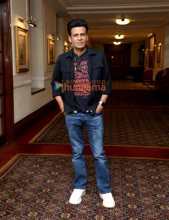 photos manoj bajpayee snapped promoting his film joram in delhi 1