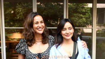 Photos: Neha Sharma and Aisha Sharma snapped outside a cafe in Bandra