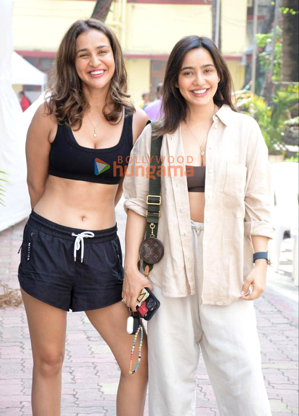 photos neha sharma and aisha sharma spotted outside a gym in bandra 5 4