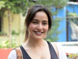 Photos: Neha Sharma and Jibraan Khan spotted outside a gym in Bandra