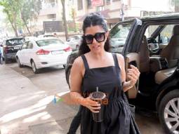 Photos: Nimrat Kaur spotted outside a dental clinic in Bandra