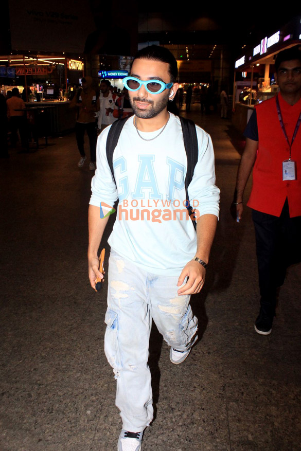 Photos: Orhan Awatramani snapped at the airport