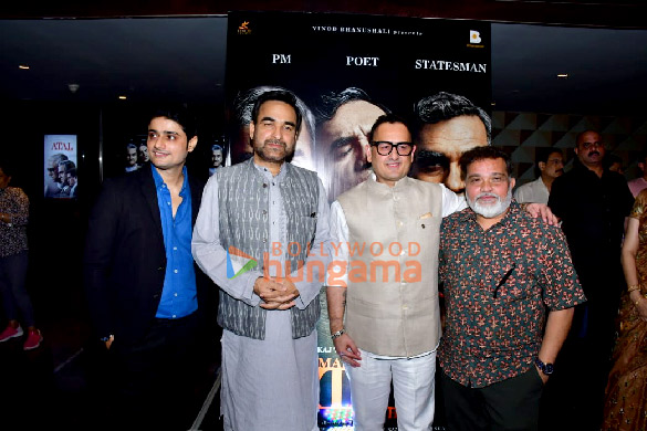 Photos: Pankaj Tripathi, Sandeep Singh, Vinod Bhanushali and others snapped at the trailer launch of Main Atal Hoon